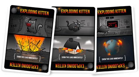  Exploding Kittens！あなたの友達と友情を賭けて、爆弾に気をつけろ！